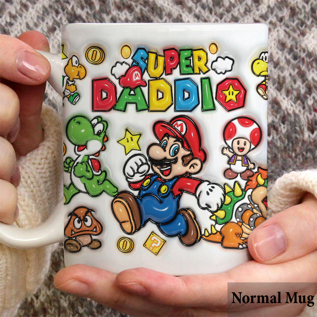 Super Daddio - Personalized Super Plumber Mug