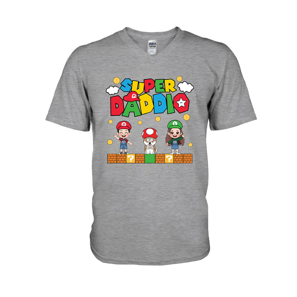 Super Mommy/ Daddy - Personalized Super Plumber T-shirt And Hoodie