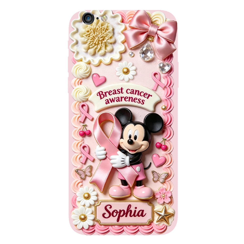 Breast Cancer Awareness - Personalized Breast Cancer Awareness Full Print Phone Case