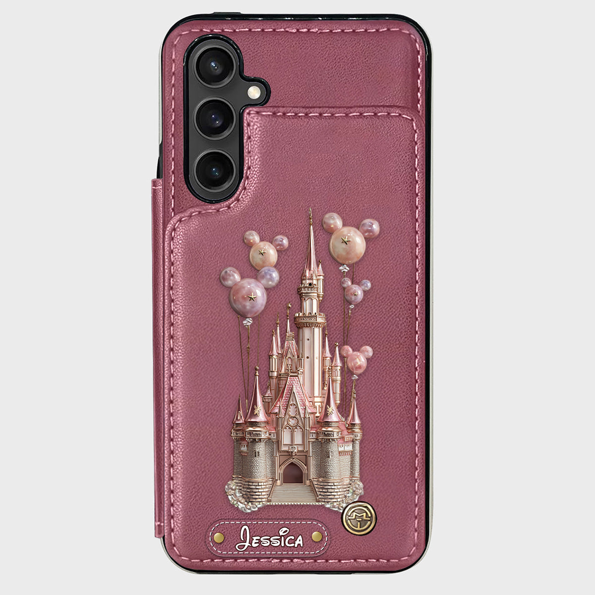 Believe In Magic - Personalized Mouse Wallet Phone Case