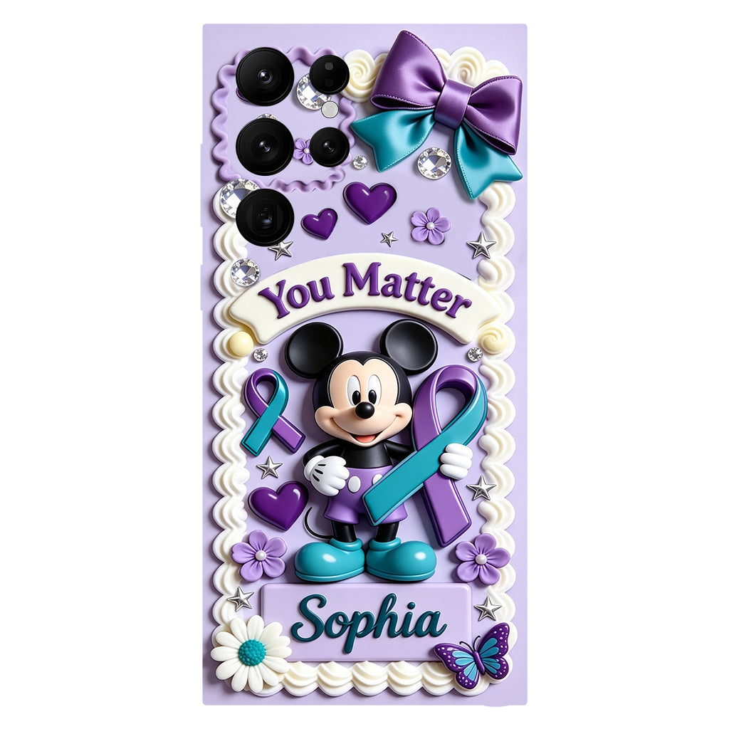 Suicide Prevention - Personalized Suicide Prevention Full Print Phone Case