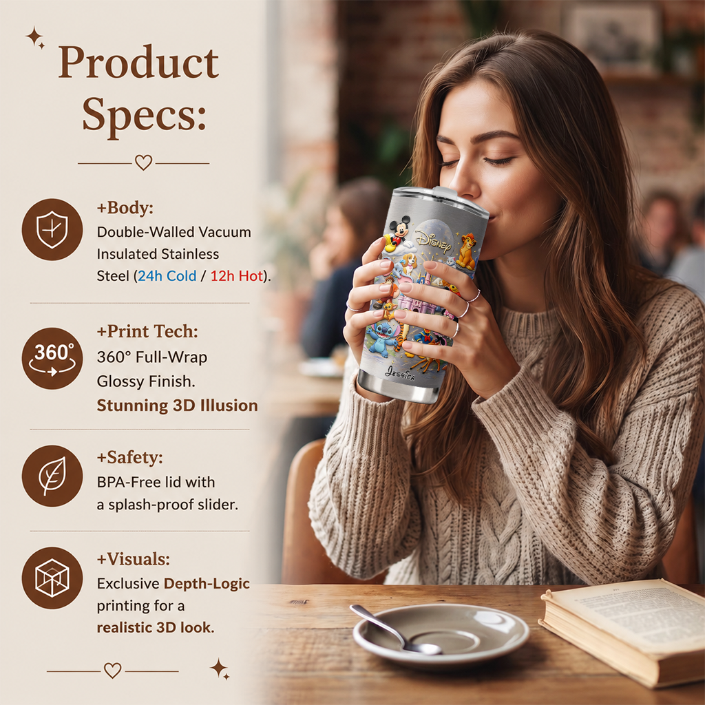 Magical Moments - Personalized Mouse Tumbler