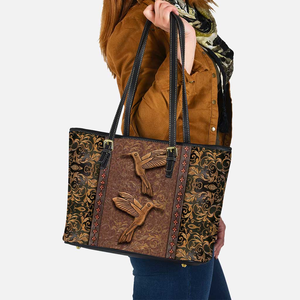 Hummingbirds Hummingbird Leather Bag 0622