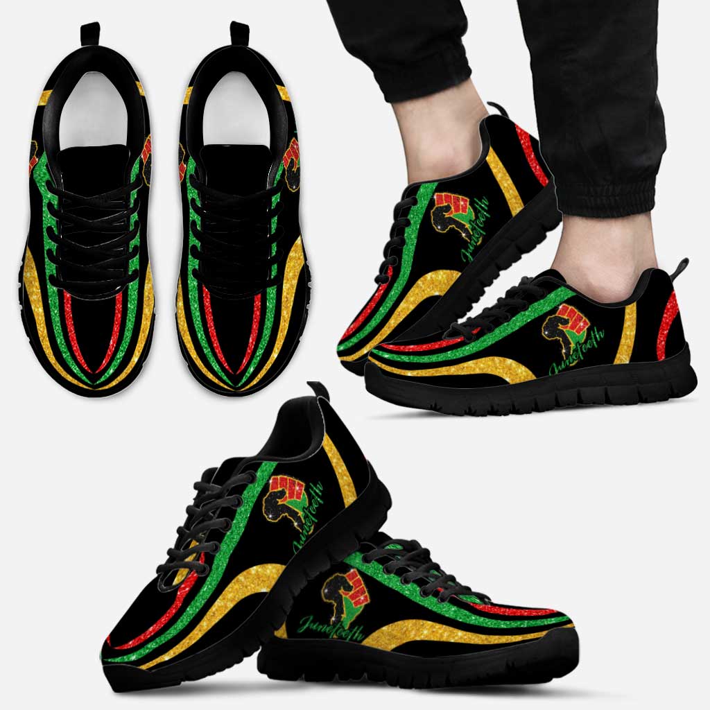 Juneteeth African American Sneakers 0622