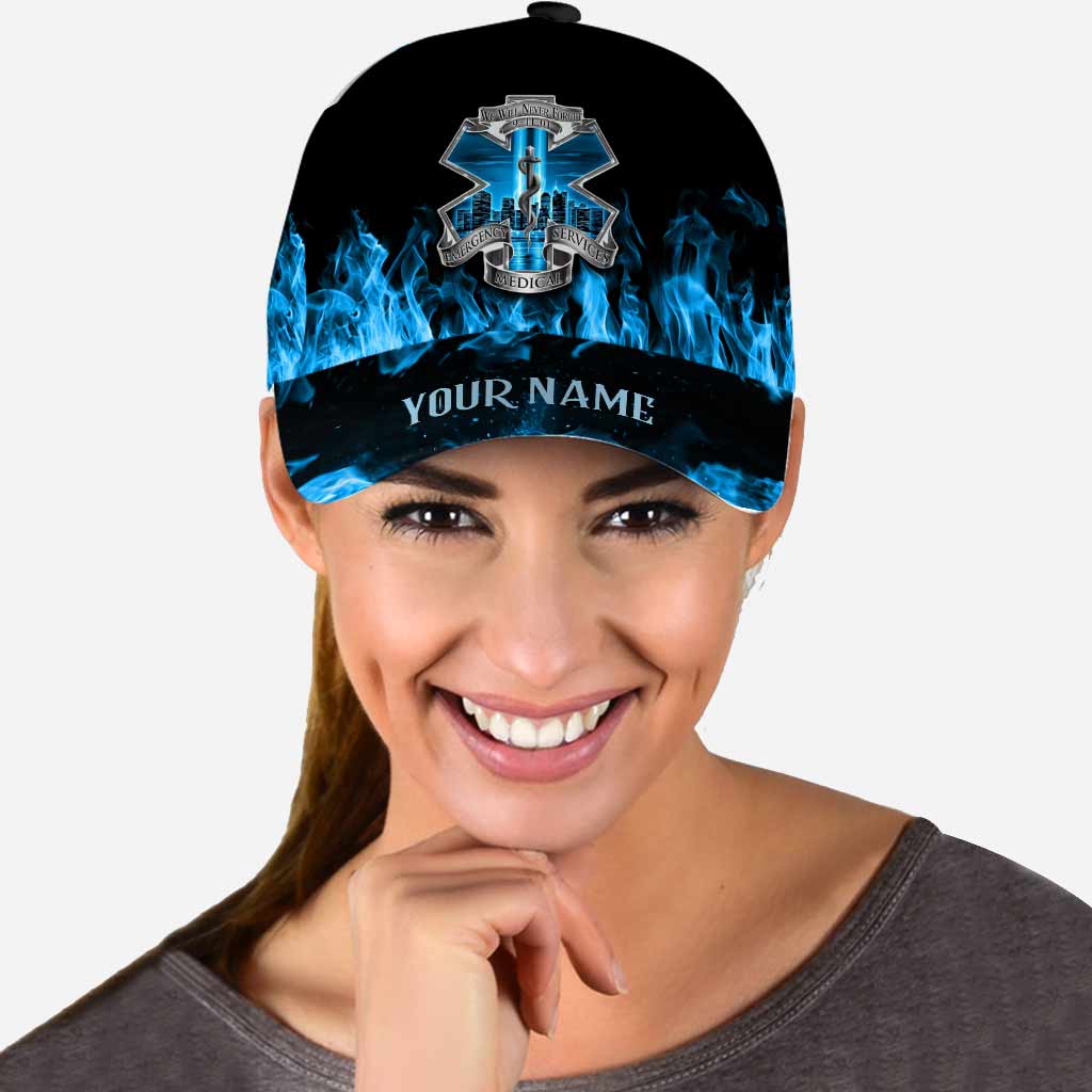 Never Forget - EMT Personalized Classic Cap With Printed Vent Holes