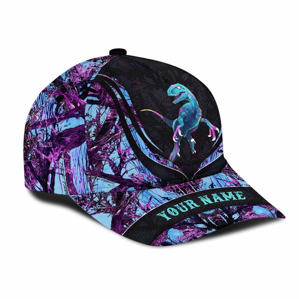 Mamasaurus - Dinosaur Personalized Classic Cap With Printed Vent Holes