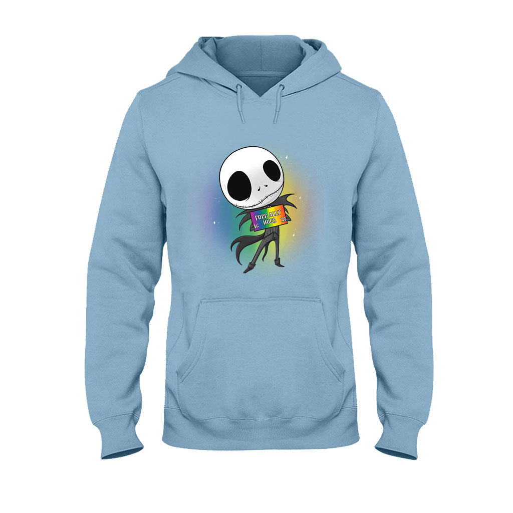 Free Ally Hugs Are - LGBT Support T-shirt and Hoodie