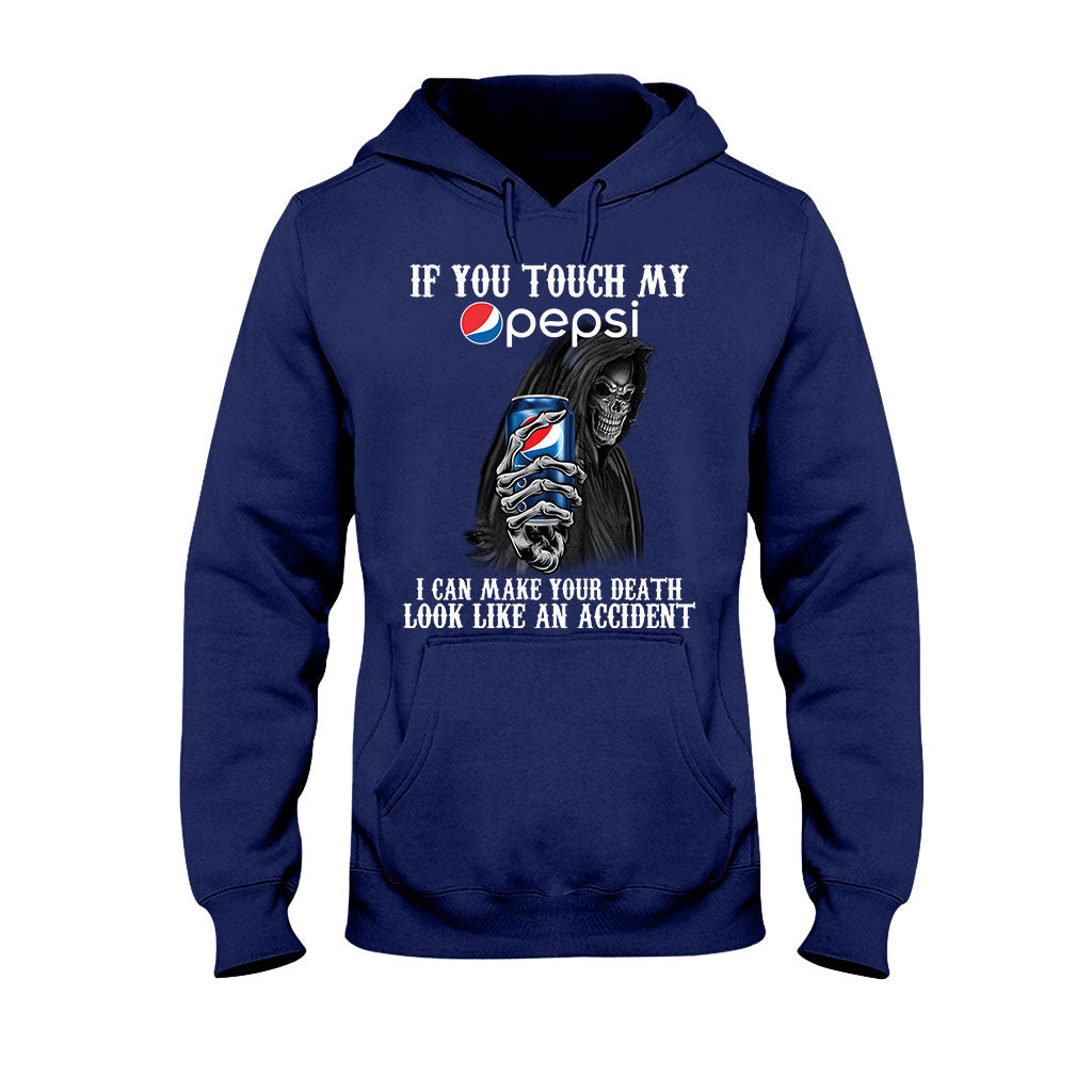 If You Touch My Blue Soft Drink T-shirt and Hoodie