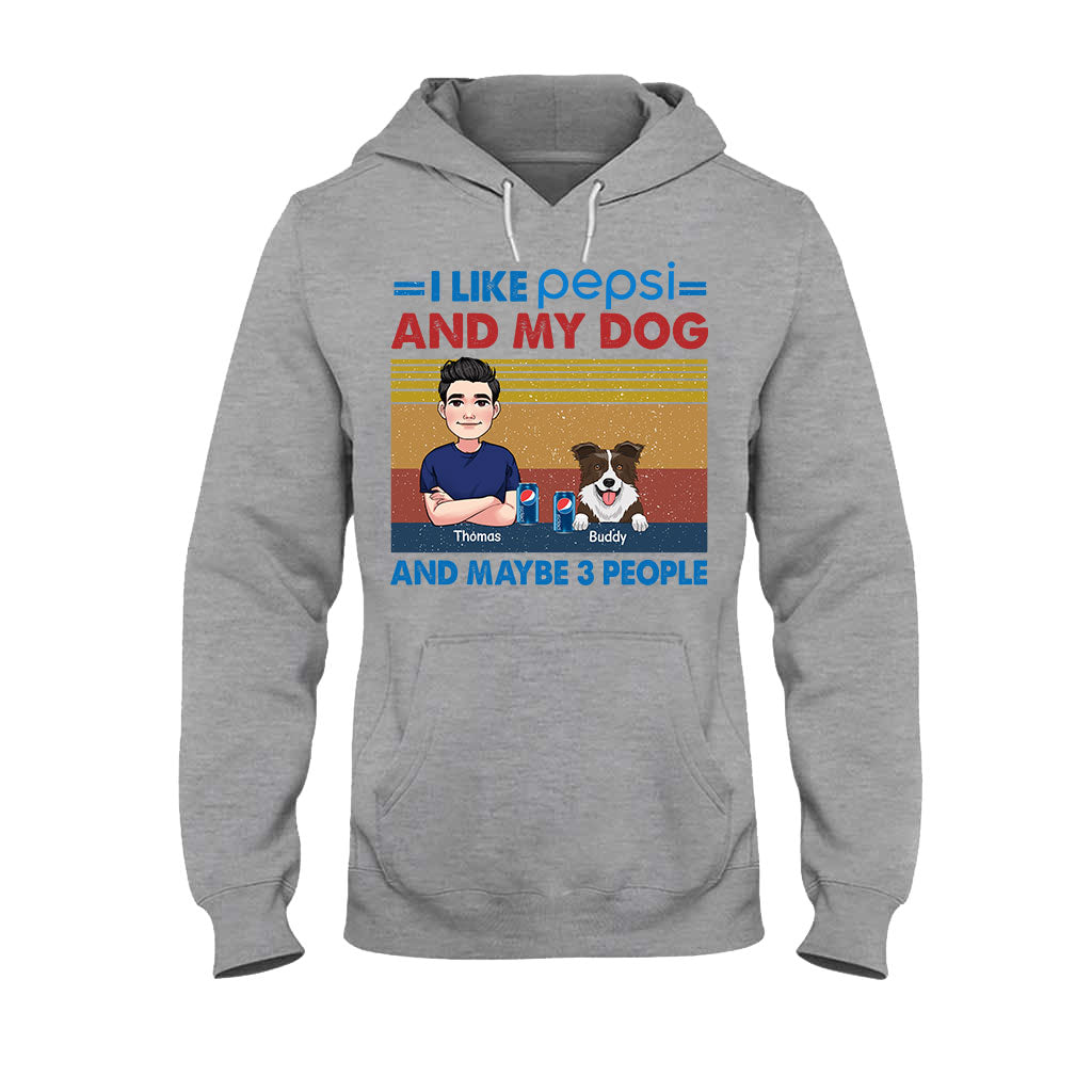 I Like My Drink - Personalized Blue Soft Drink T-shirt and Hoodie