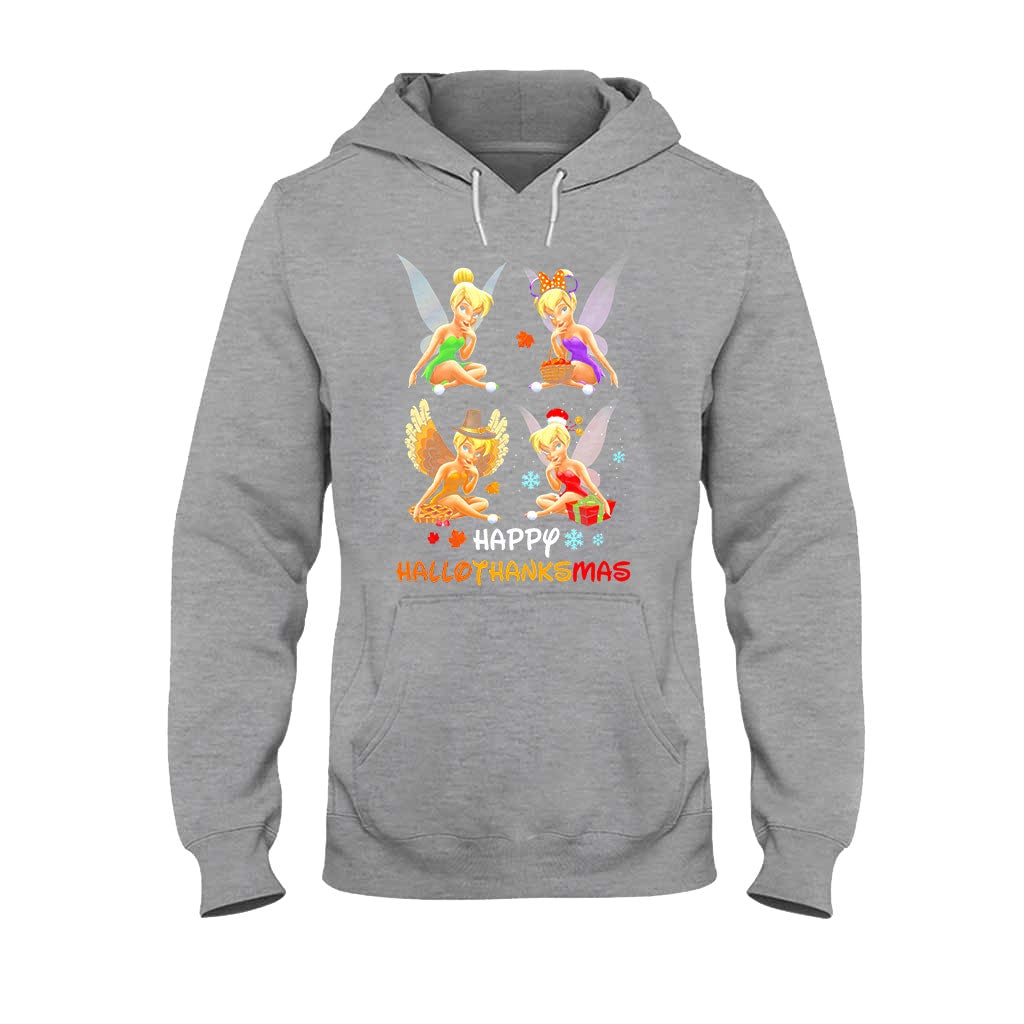 Happy HalloThanksMas Movie - T-shirt and Hoodie 112021