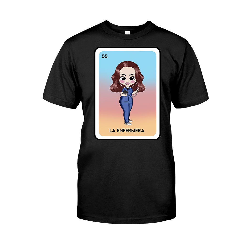 La Enfermera - Nurse Personalized T-shirt And Hoodie