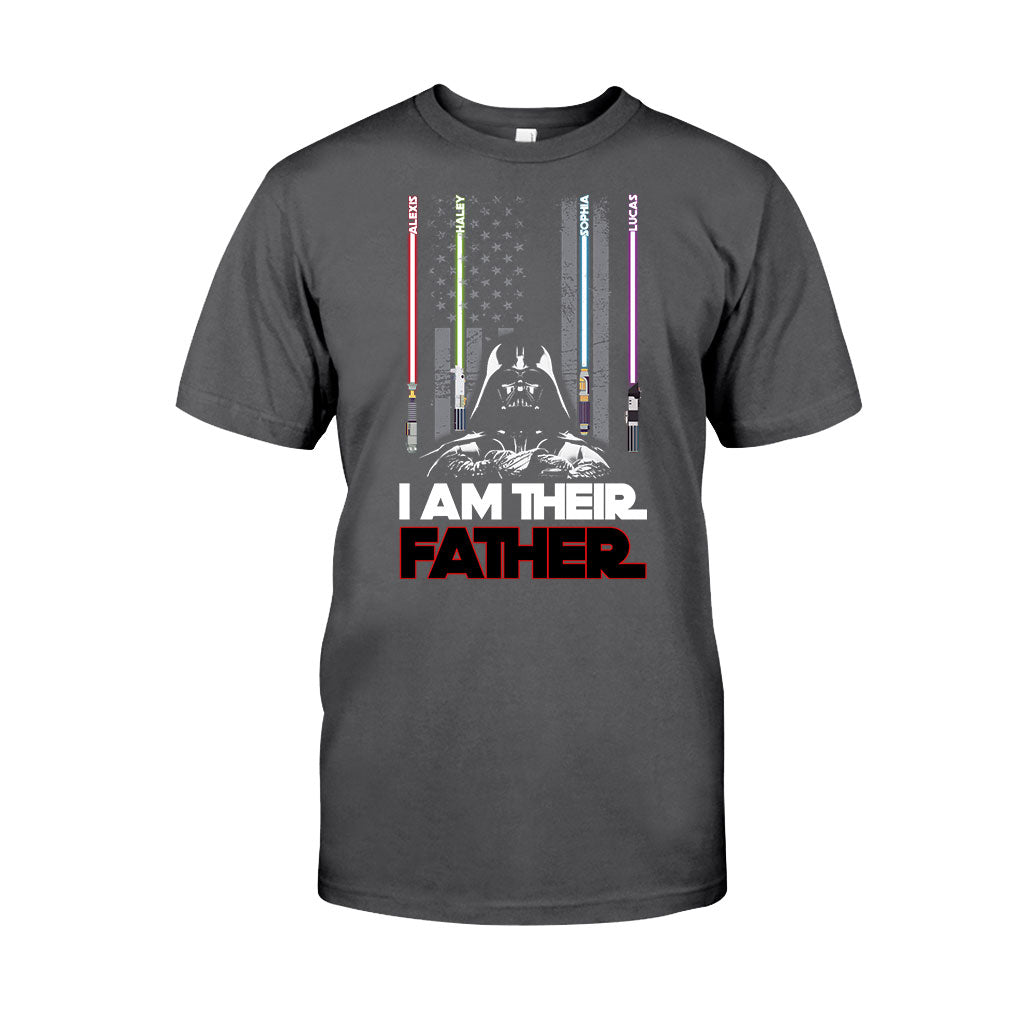 I Am Their Father - Personalized Father's day Father T-shirt and Hoodie