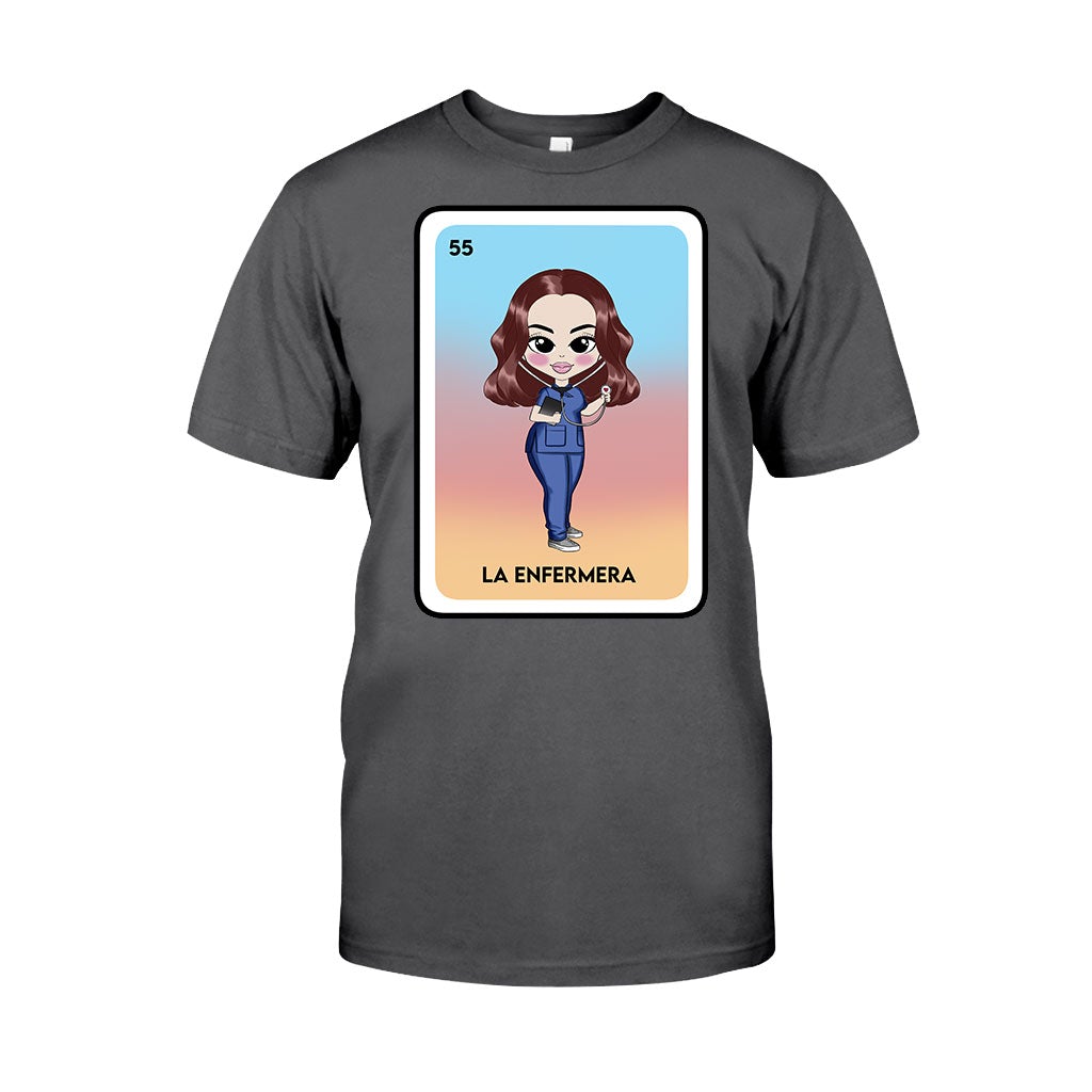 La Enfermera - Nurse Personalized T-shirt And Hoodie