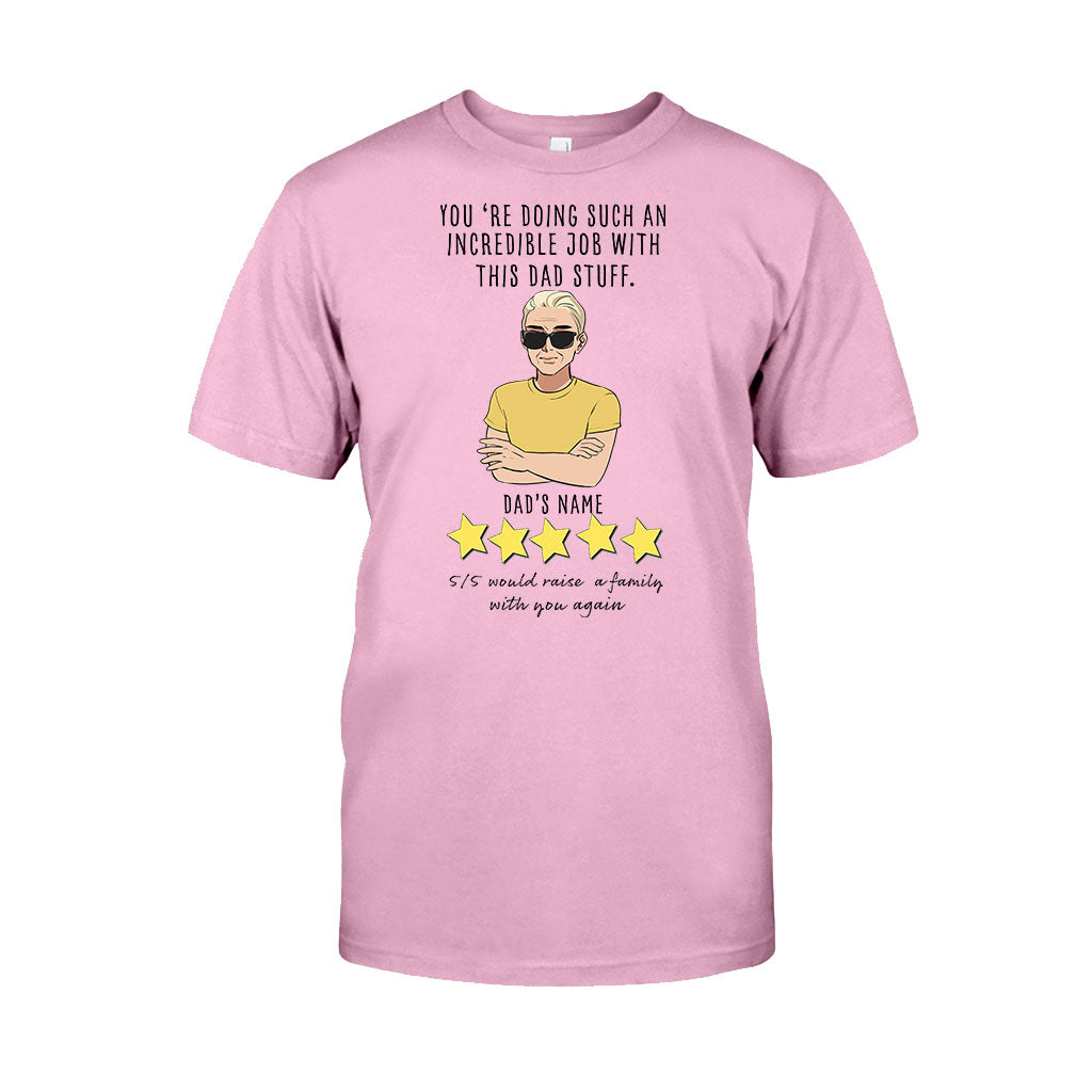 Incredible Dad - Personalized Father's Day T-shirt and Hoodie
