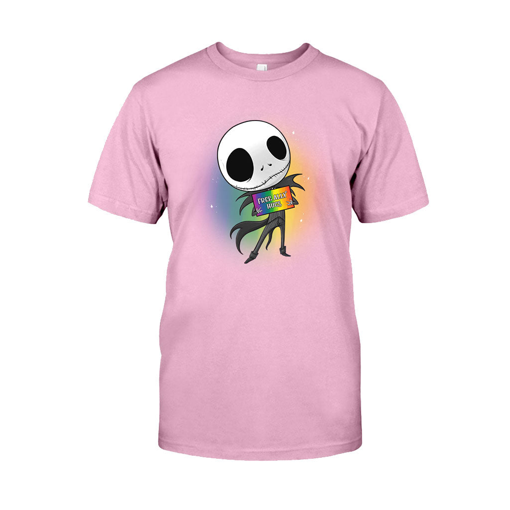 Free Ally Hugs Are - LGBT Support T-shirt and Hoodie