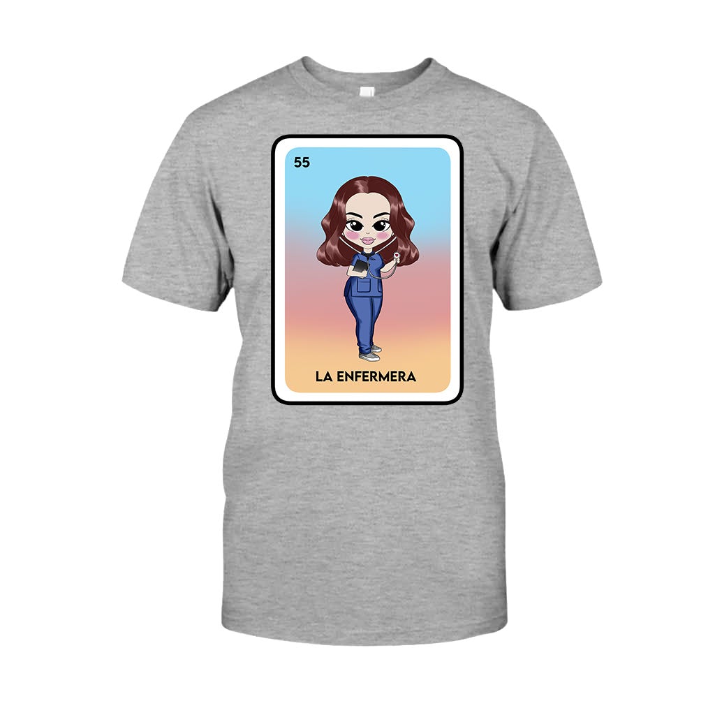La Enfermera - Nurse Personalized T-shirt And Hoodie