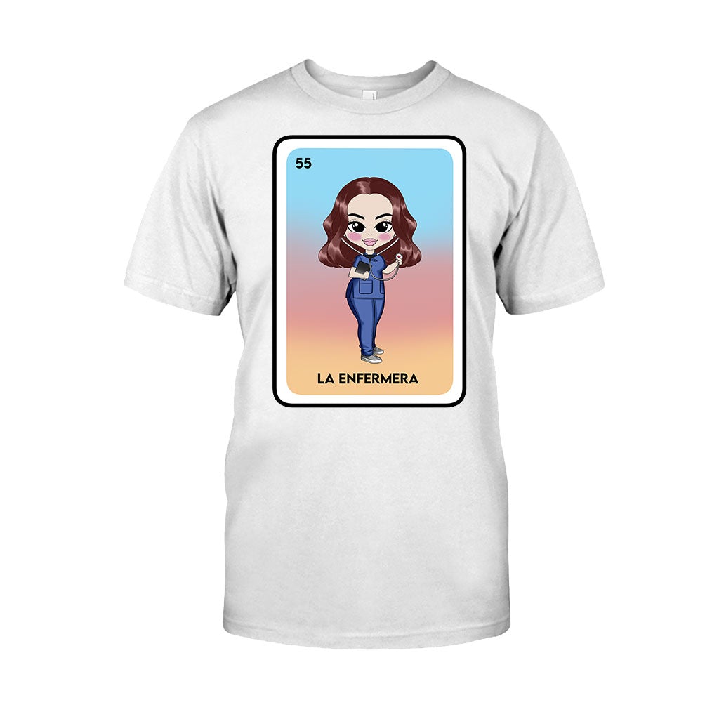 La Enfermera - Nurse Personalized T-shirt And Hoodie
