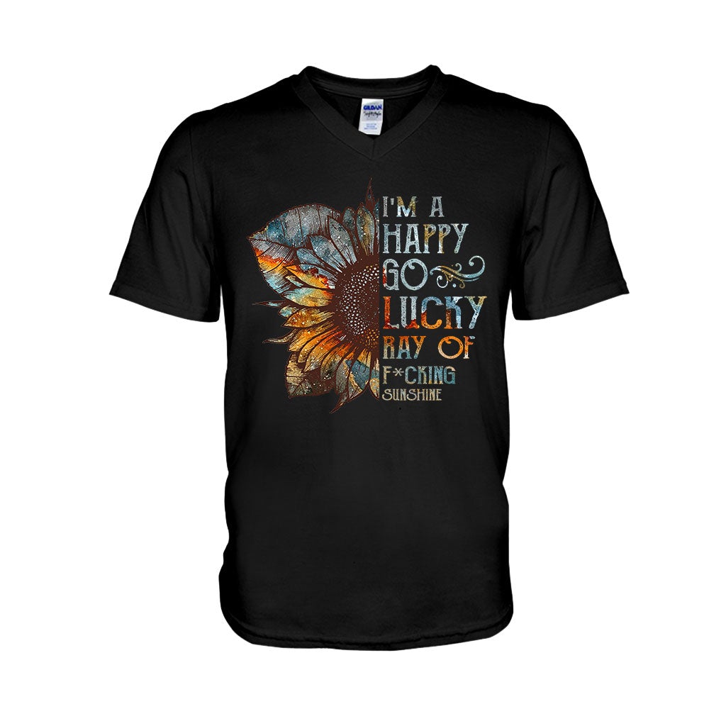 Lucky - Sunflower T-shirt And Hoodie 062021